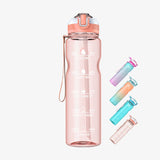 32oz/64oz BPA-free Water Bottle with Time Markings