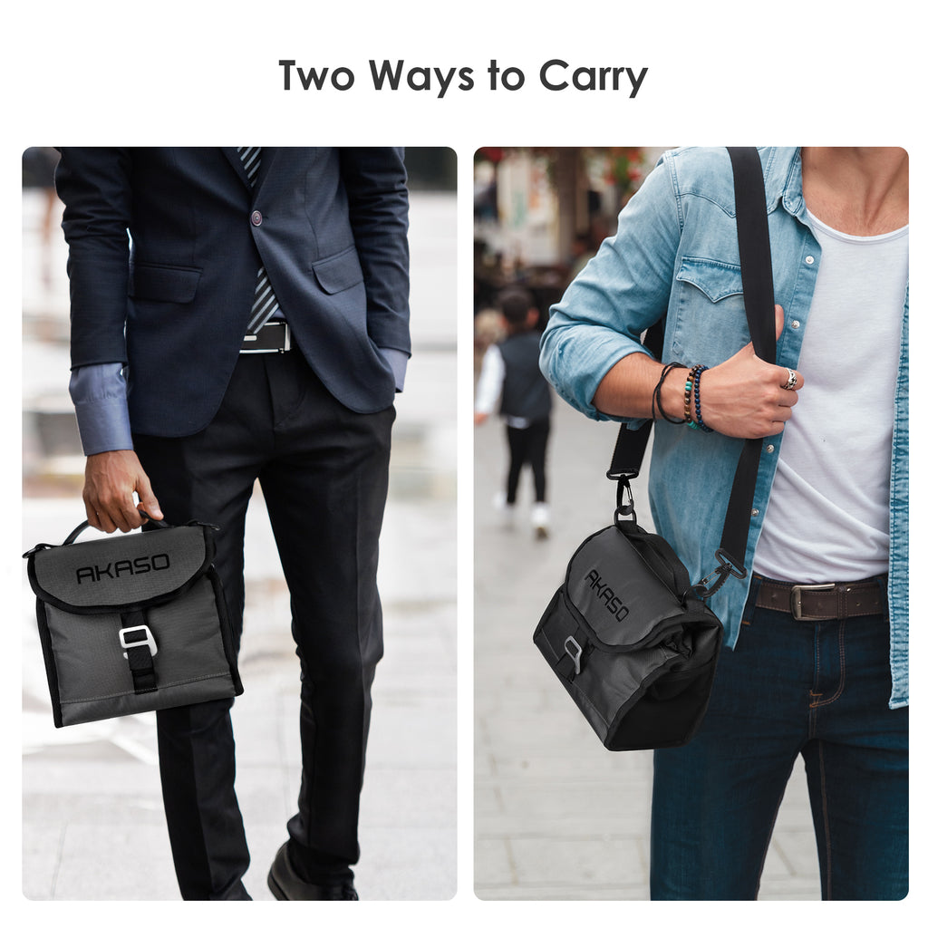 AKASO 6L Small Collapsible Cooler Bag12 CansLeakproof & Insulated