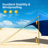 AKASO BT14 Large Portable Beach Canopy - akasooutdoors