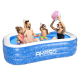 AKASO Inflatable Swimming Pool