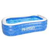 AKASO Inflatable Swimming Pool - akasooutdoors