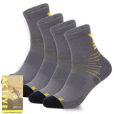 AKASO RC021 Cushioned Crew Running Socks with COOLMAX and LYCRA Fiber - akasooutdoors