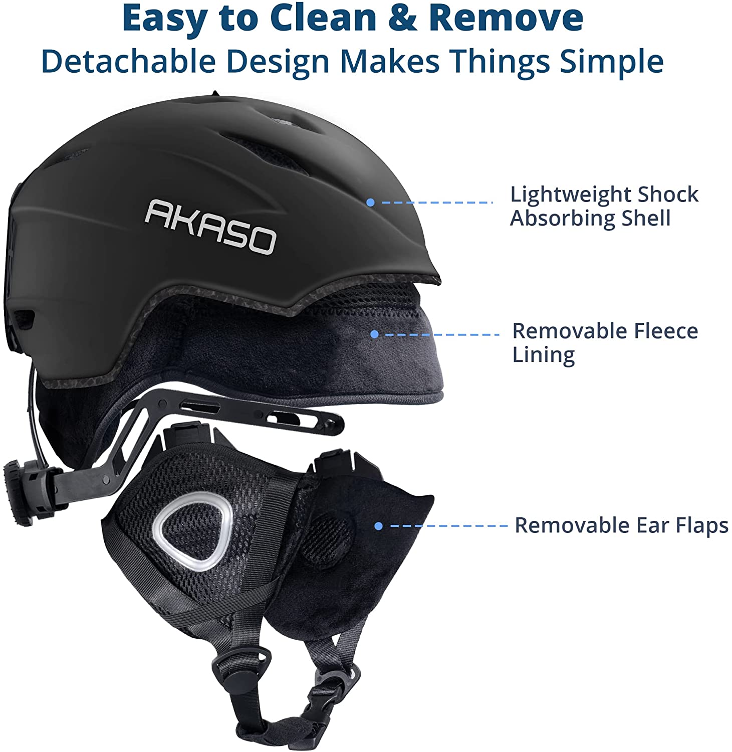 akaso otg with smith helmet AKASO Ski Helmet