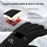 AKASO Warm Winter Heated Gloves For Men & Women, Cycling and Skiing - akasooutdoors