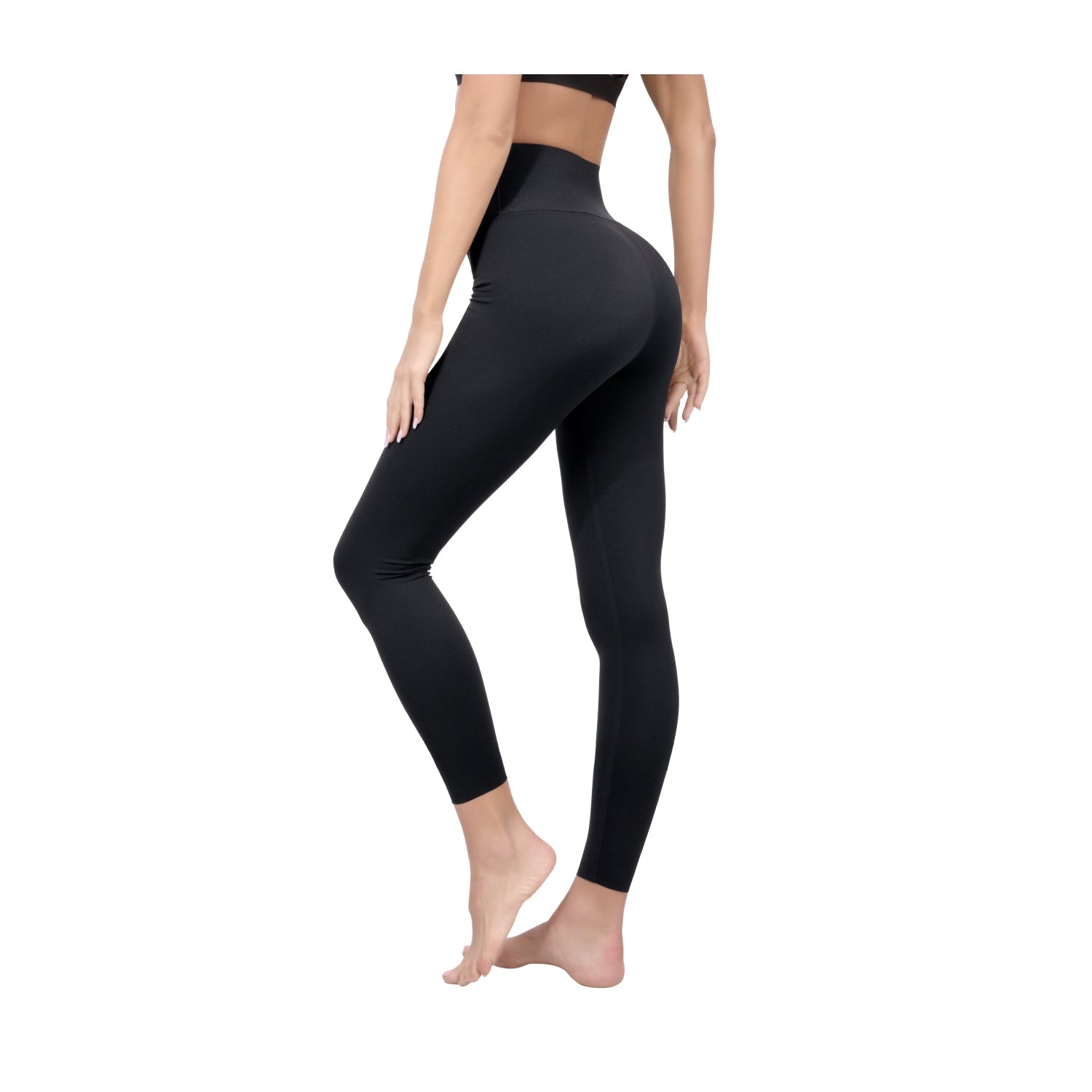 AKASO High Waisted Yoga Pants for Women - Free-Cutting, Naked